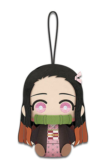 DEMON SLAYER NEZUKO KAMADO CHIBI TOMONUI VOLUME 1 HANGING PLUSH