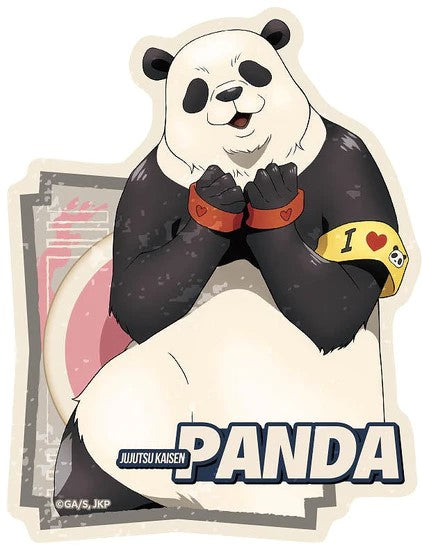 JUJUTSU  KAISEN TRAVEL STICKER 2-PANDA