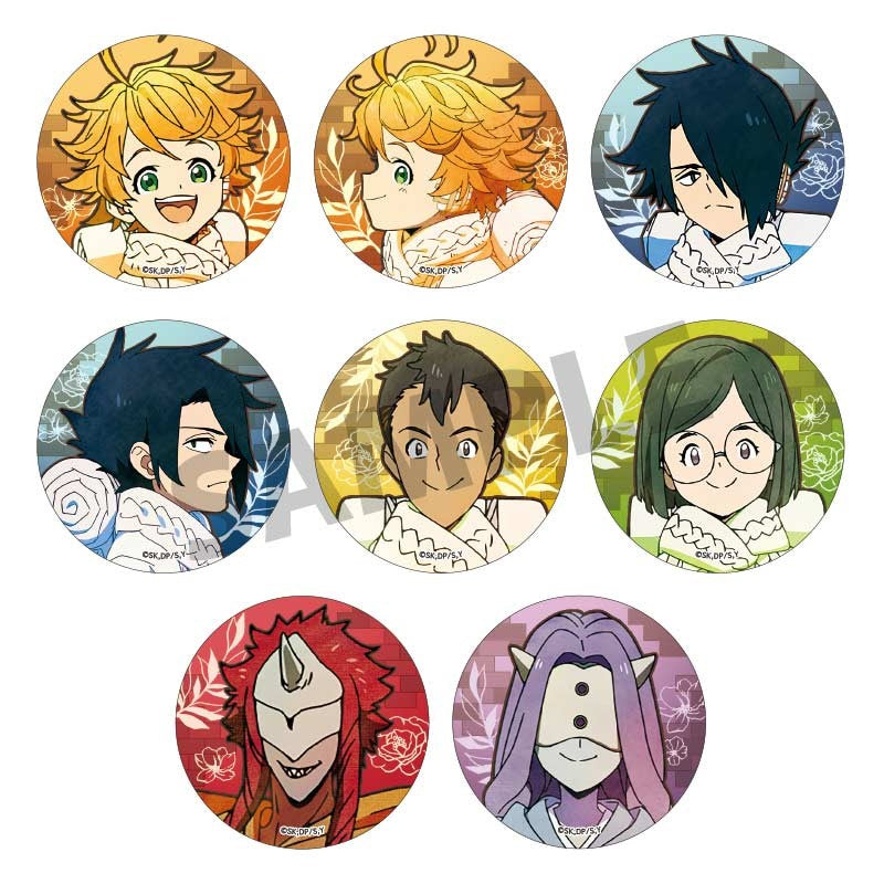 PROMISED NEVERLAND CAN BADGE TRADING