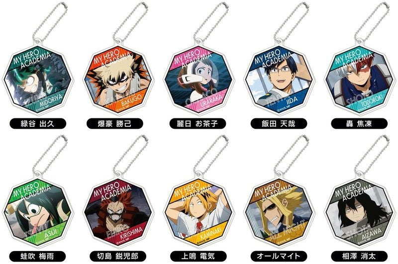 MY HERO ACADEMIA V04 DECO ACRYLIC KEYCHAIN BLIND BOX TRADING