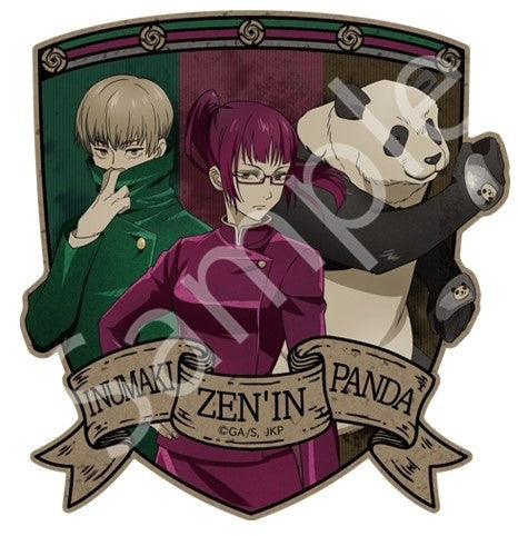 JUJUTSU KAISEN DIE CUT STICKER-Zen Maki Panda