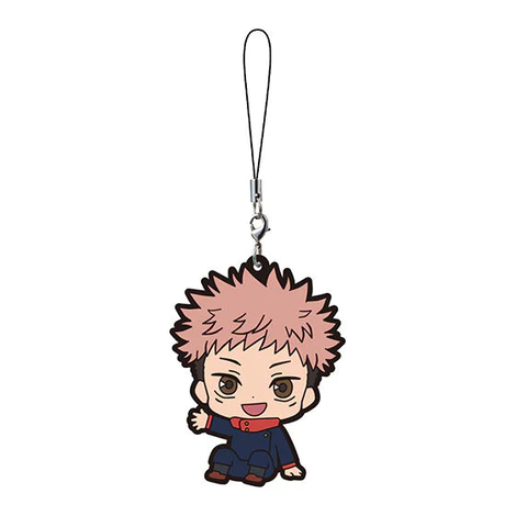 JUJUTSU KAISEN VOL 04 RUBBER KEYCHAIN - Yuji