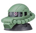 GUNDAM ZAKU HEAD COLLECTION 5 GREEN MODEL KIT