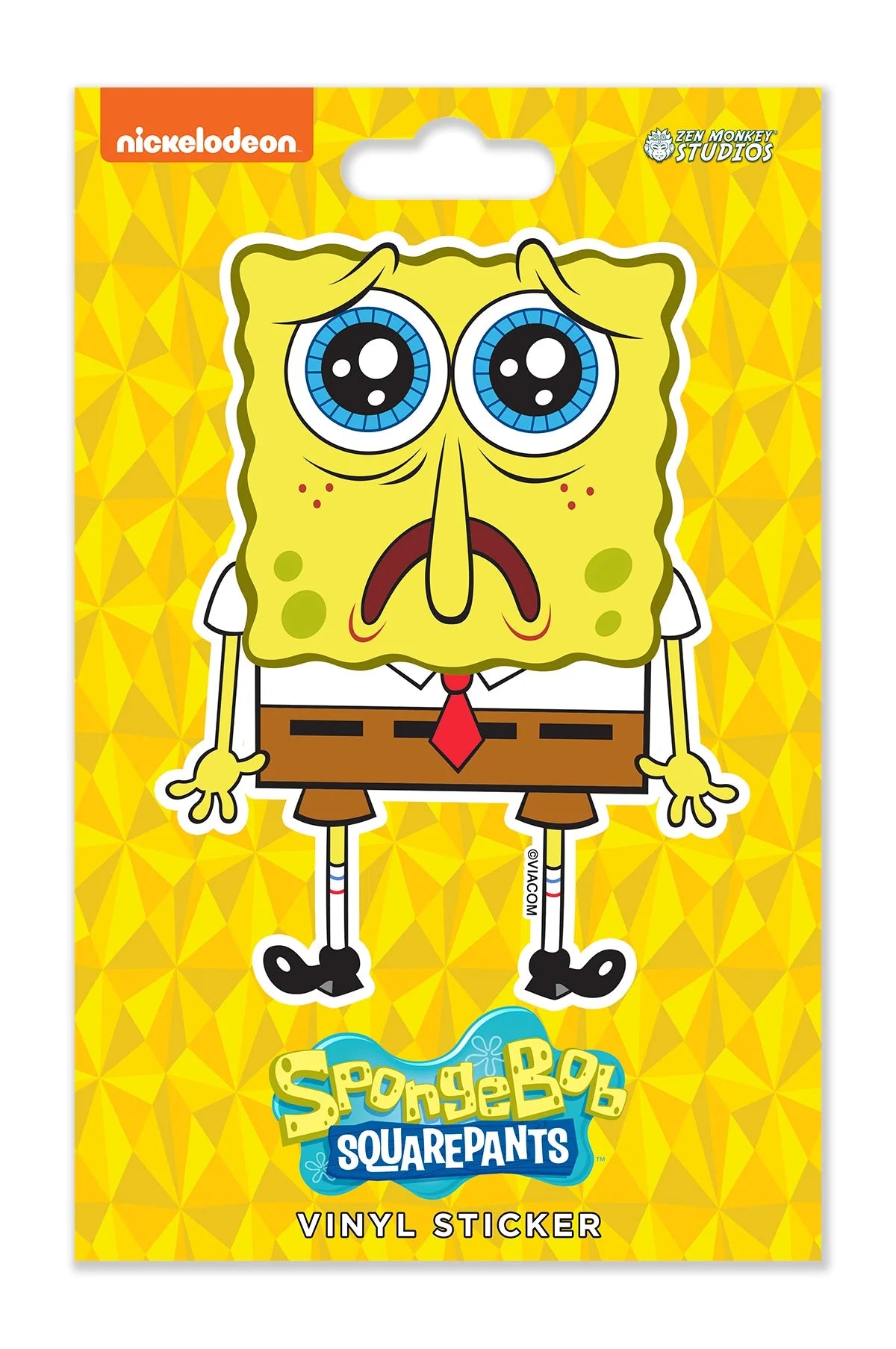 SPONGEBOB SQUAREPANTS HEARTBROKEN VINYL STICKER