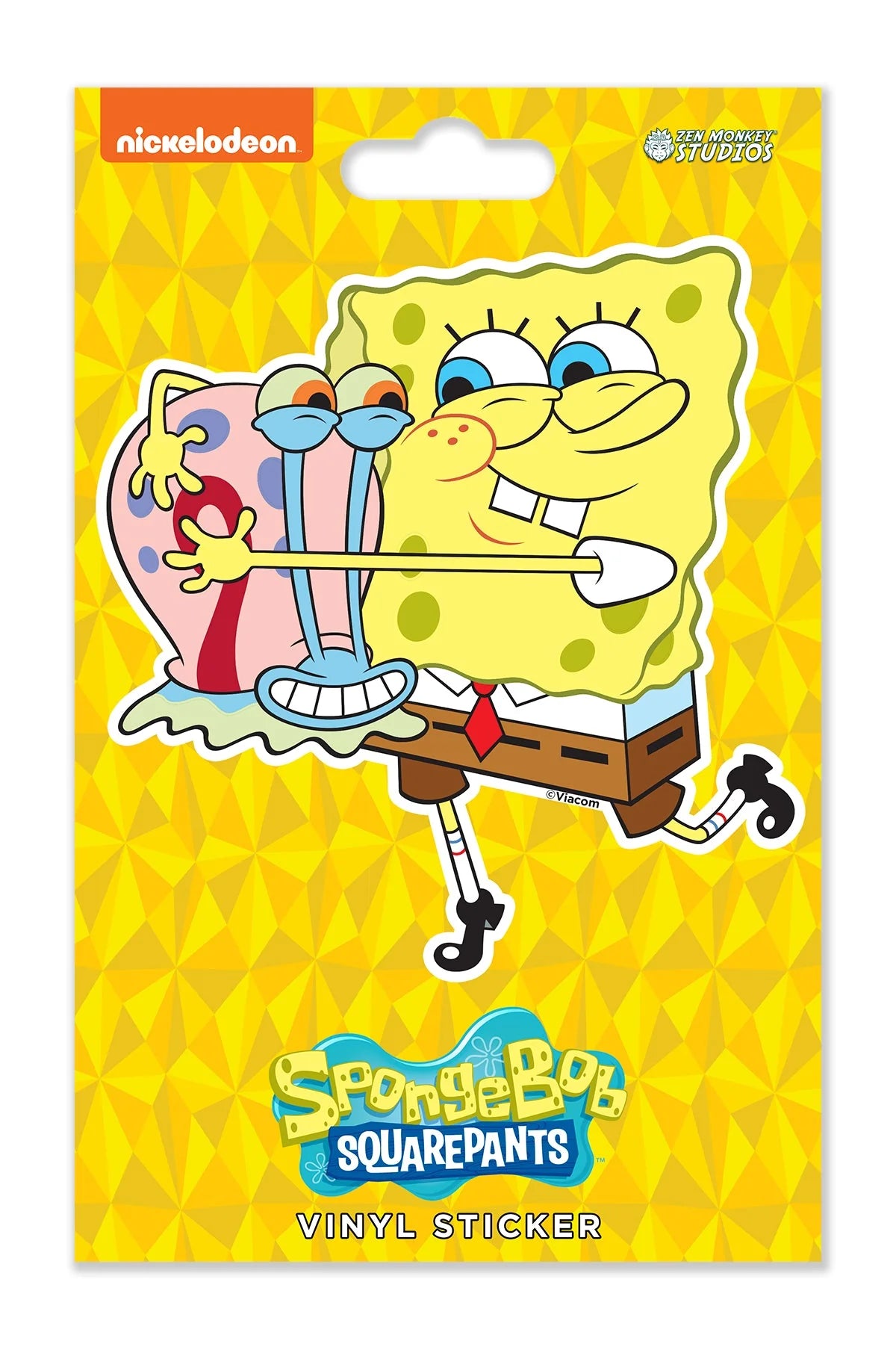 SPONGEBOB SQUAREPANTS SPONGE & GARY VINYL STICKER