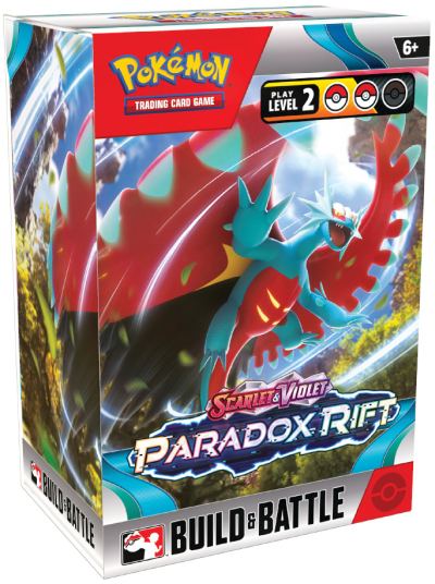 POKEMON TRADING CARD GAME SCARLET & VIOLET PARADOX RIFT BUILD & BATTLE BOX