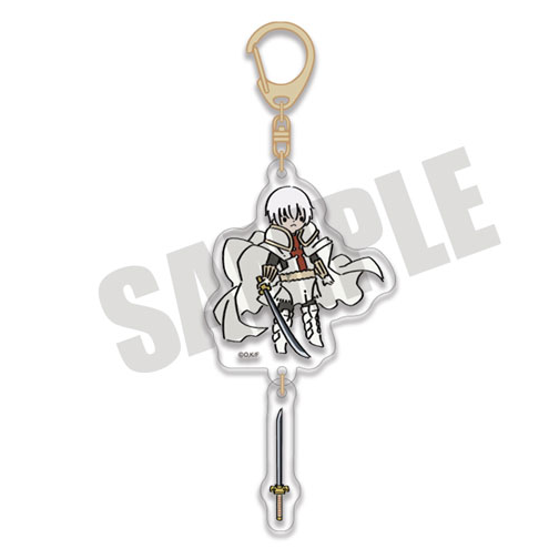 FIRE FORCE SHO KUSAKABE ACRYLIC P DESIGN KEYCHAIN