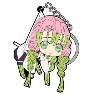 DEMON SLAYER MITSURI TSUMAMARE RUBBER COSPA KEYCHAIN