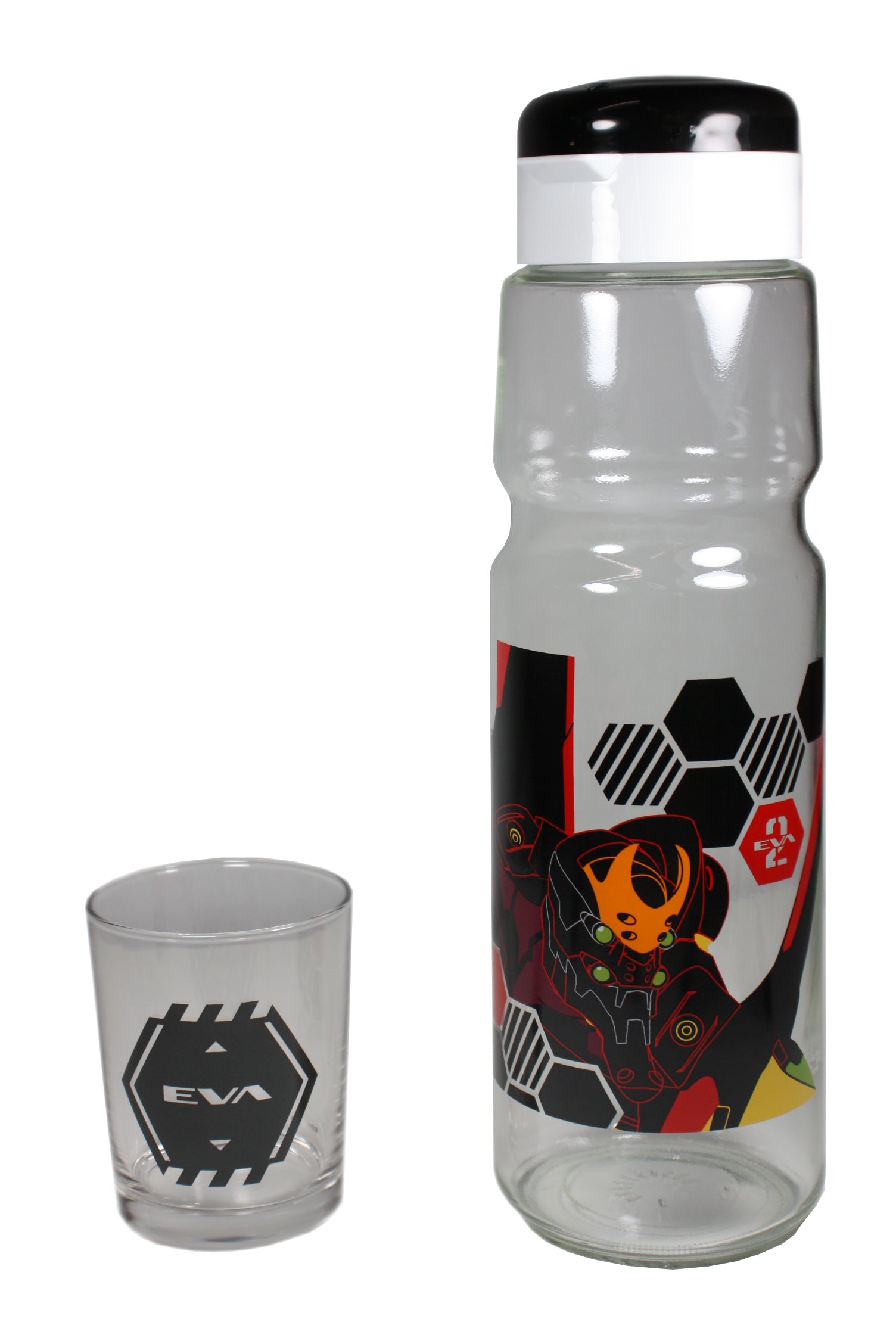 EVANGELION GLASS SET - EVA 02 – Anime Pop