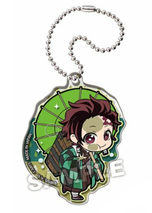 DEMON SLAYER PITA UMBRELLA ACRYLIC TRADING KEYCHAIN