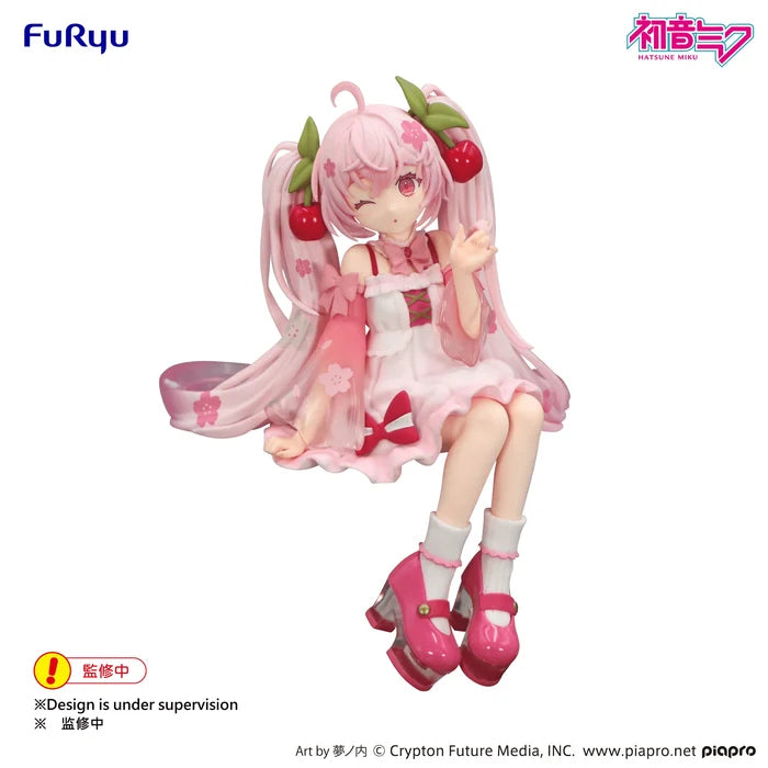 HATSUNE MIKU - SAKURA MIKU 2025 WINK VER. NOODLE STOPPER FIGURE