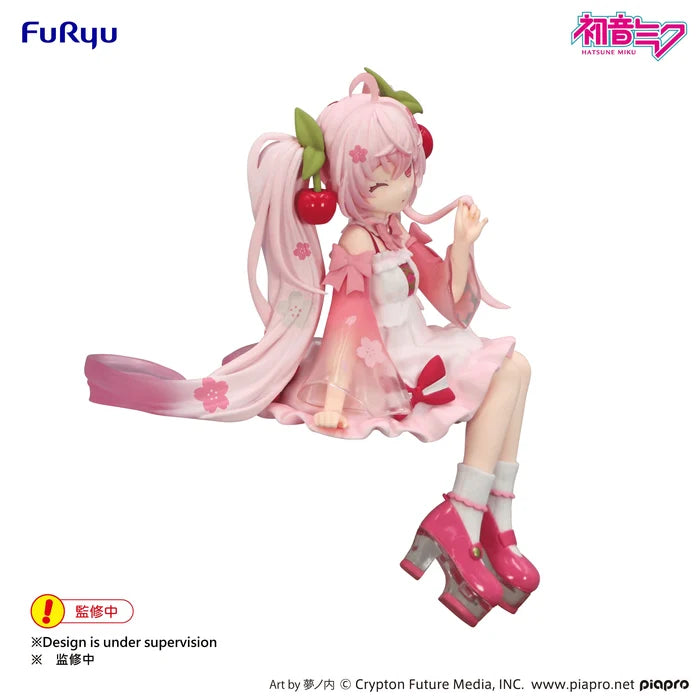 HATSUNE MIKU - SAKURA MIKU 2025 WINK VER. NOODLE STOPPER FIGURE