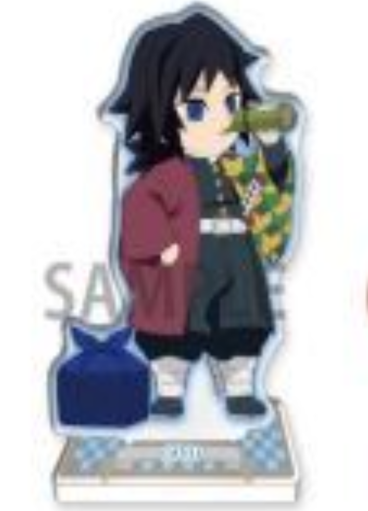 DEMON SLAYER GIYU ANGYA ACRYLIC KEYCHAIN