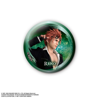 FINAL FANTASY VII TRADING CAN BADGE