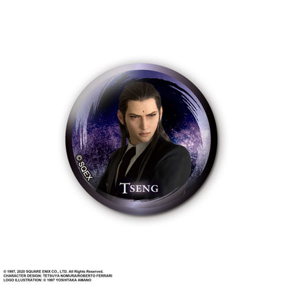 FINAL FANTASY VII TRADING CAN BADGE