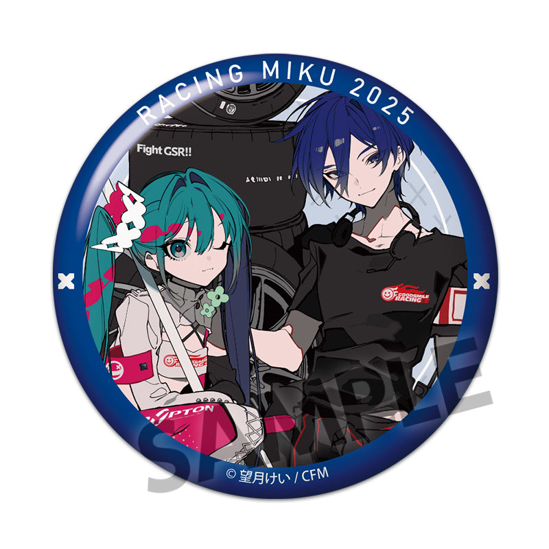 RACING MIKU 2025 VER. BUTTON CAN BADGES BLIND BOX TRADING