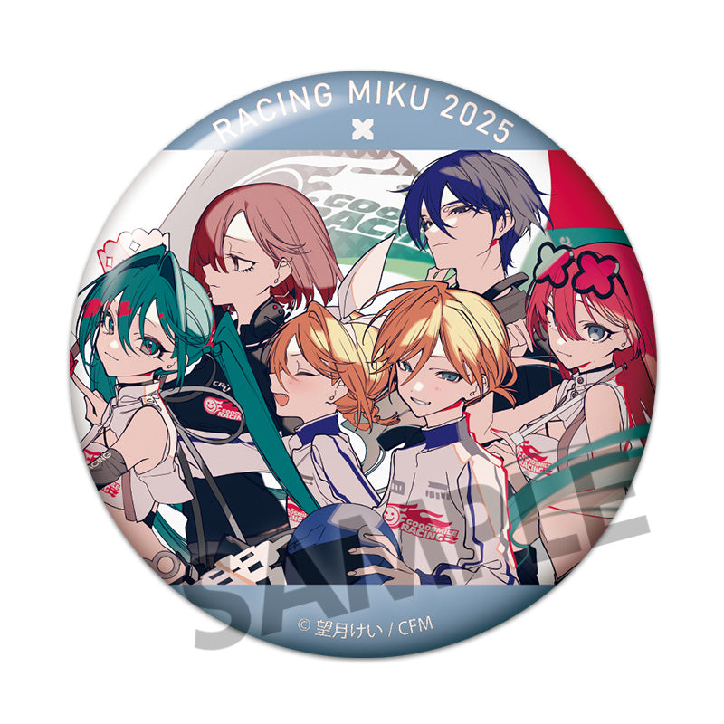 RACING MIKU 2025 VER. BUTTON CAN BADGES BLIND BOX TRADING