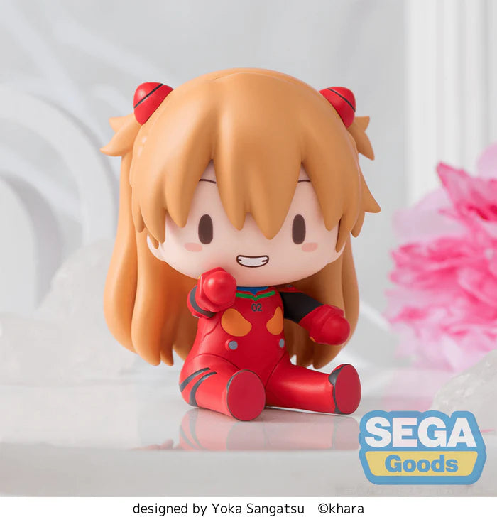 REBUILD OF EVANGELION - ASUKA LANGLEY "PLUGSUIT" FUWA PETIT DEFORMED FIGURE