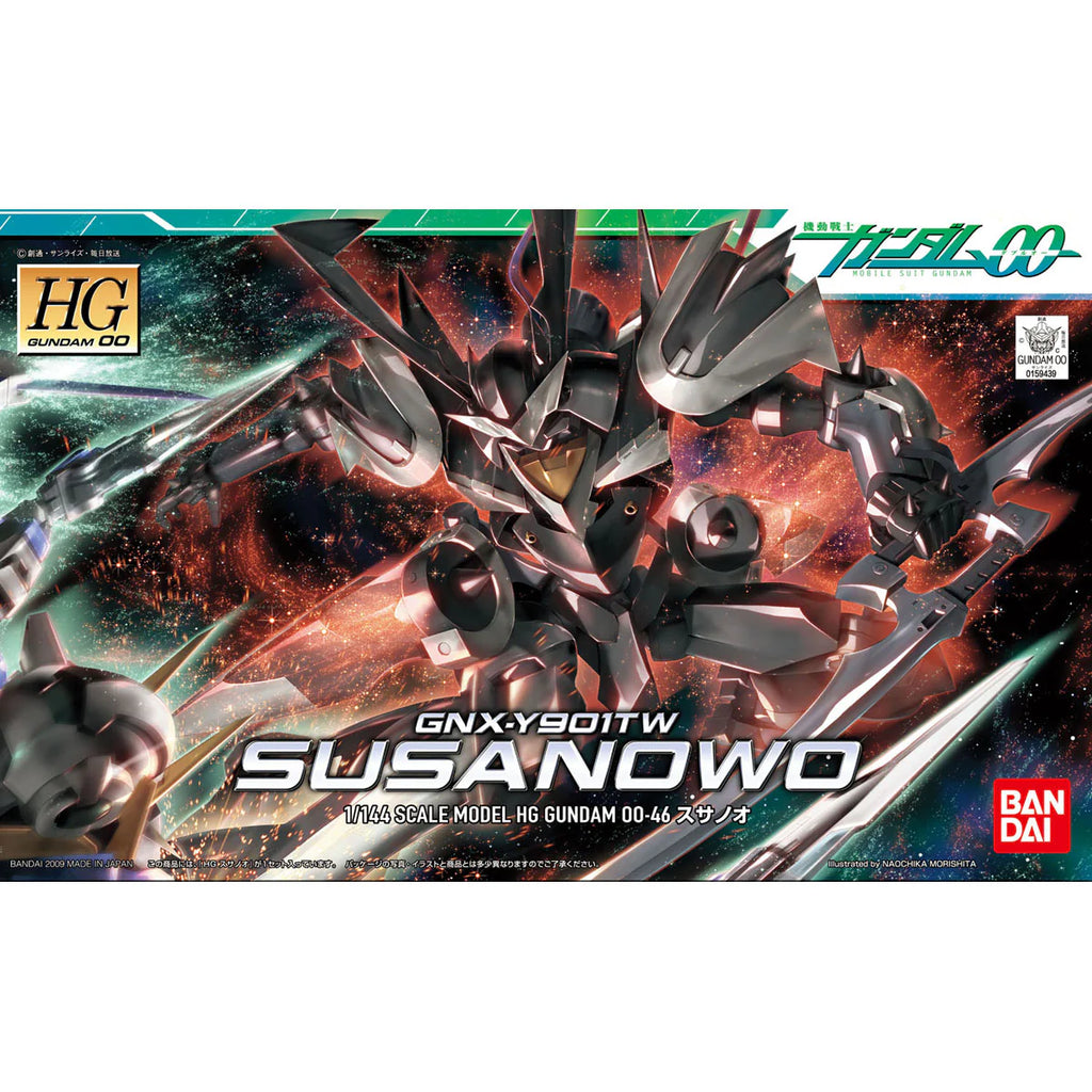 GUNDAM 00 - SUSANOWO #46 HG MODEL KIT