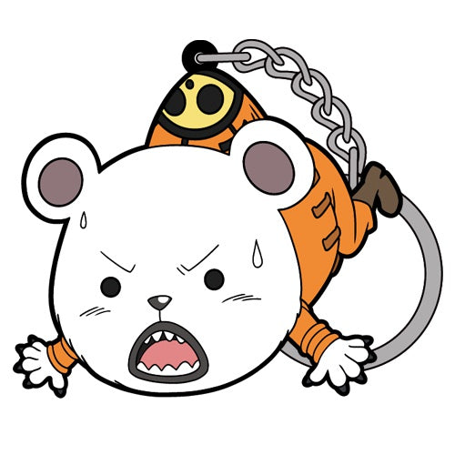 ONE PIECE TSUMAMARE BEPO RUBBER KEYCHAIN