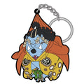 ONE PIECE JINBEI RUBBER COSPA KEYCHAIN