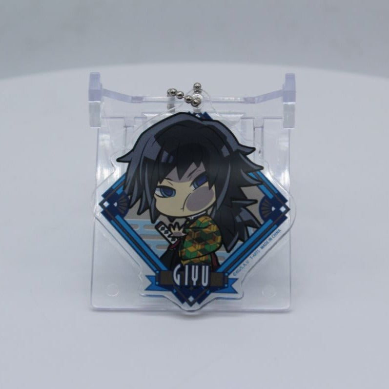 DEMON SLAYER 9 PILLARS GIYU TOMIOKA ACRYLIC KEYCHAIN