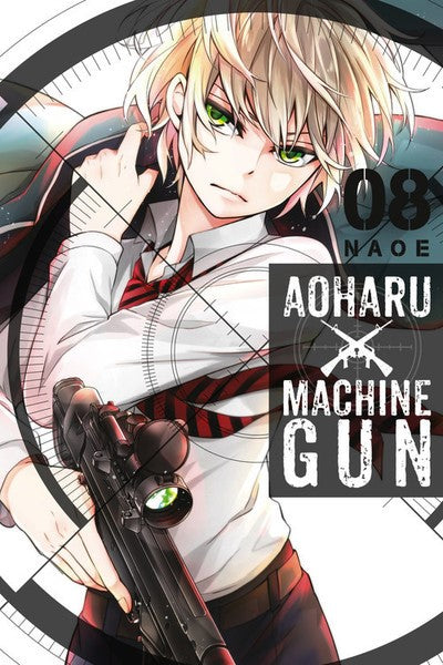 AOHARU X MACHINE GUN VOLUME 08 MANGA