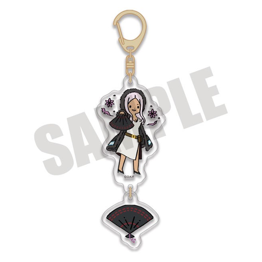 FIRE FORCE PRINCESS HIBANA ACRYLIC P DESIGN KEYCHAIN