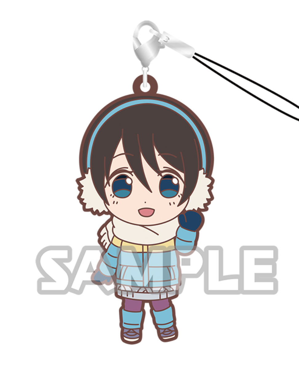 LAID BACK CAMP ENA SAITO MASCOT RUBBER STRAP