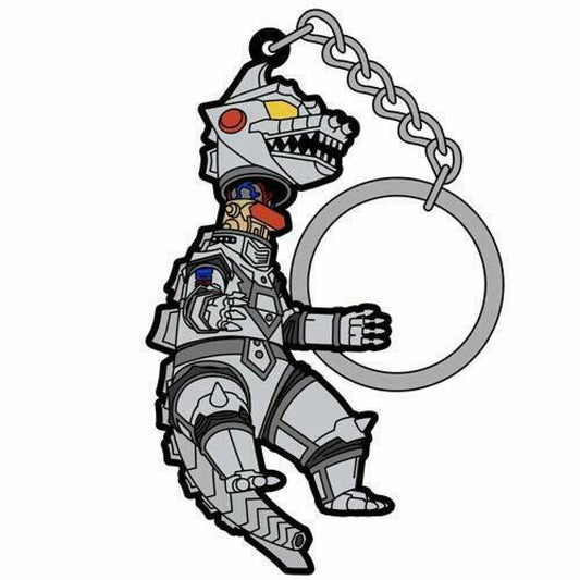 GODZILLA TSUMAMARE MECHAGODZILLA RUBBER KEYCHAIN