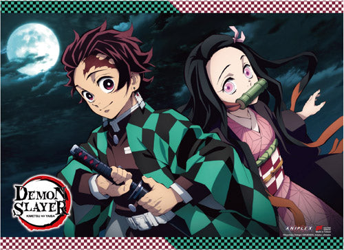 DEMON SLAYER: KIMETSU NO YAIBA - TANJIROU & NEZUKO B WALL SCROLL