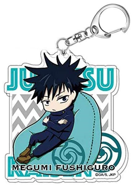 JUJUTSU KAISEN MEGUMI ACRYLIC CUSHION KEYCHAIN