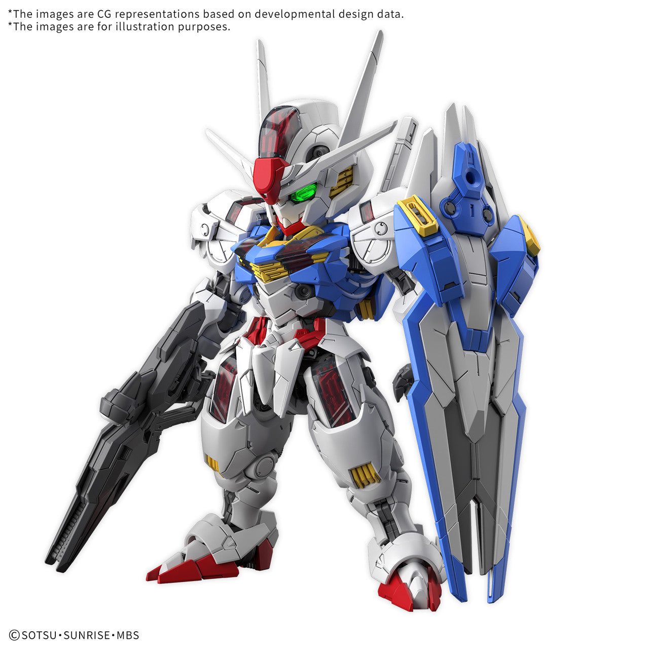 MOBILE SUIT GUNDAM: WITCH FROM MERCURY - GUNDAM AERIAL MGSD MODEL KIT