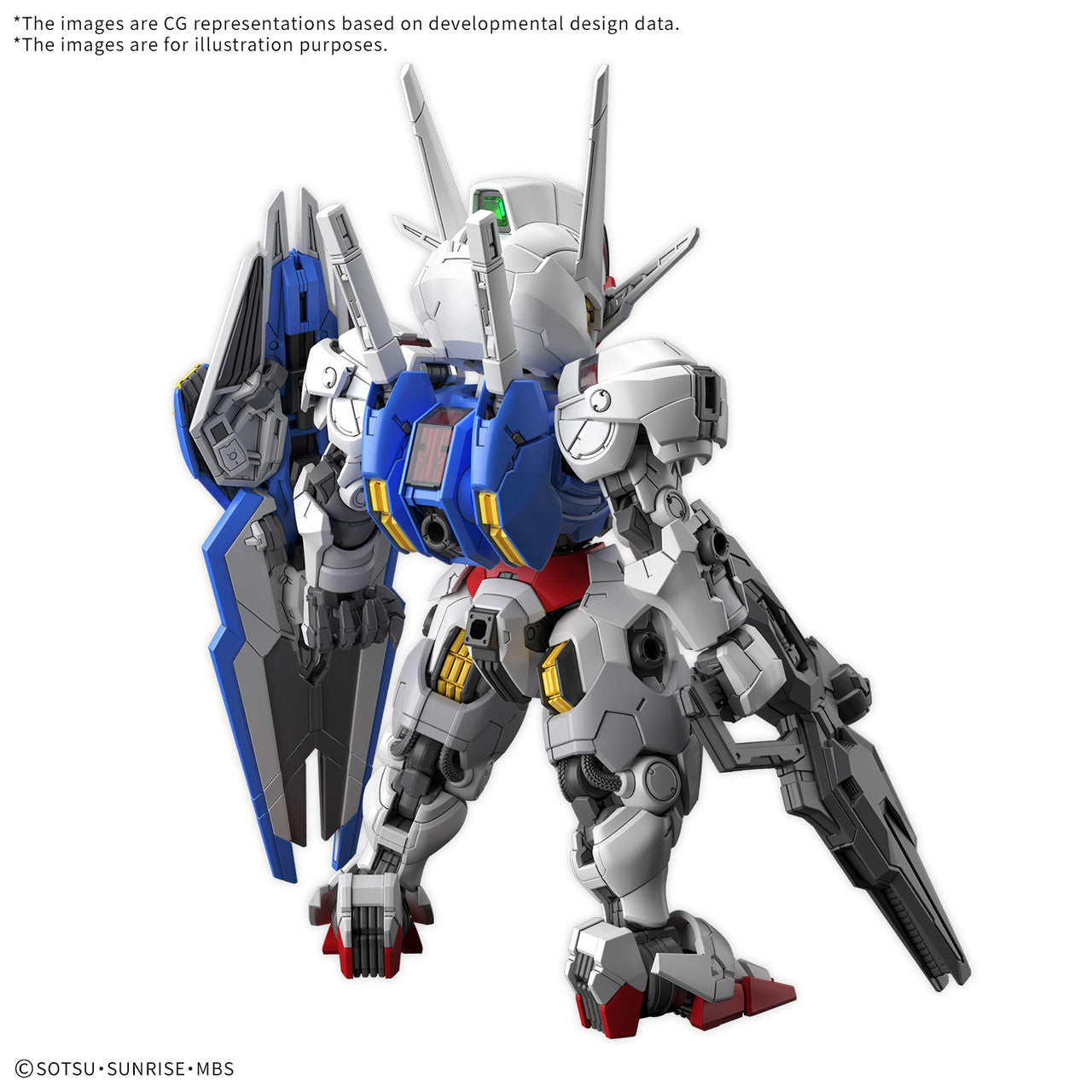 MOBILE SUIT GUNDAM: WITCH FROM MERCURY - GUNDAM AERIAL MGSD MODEL KIT