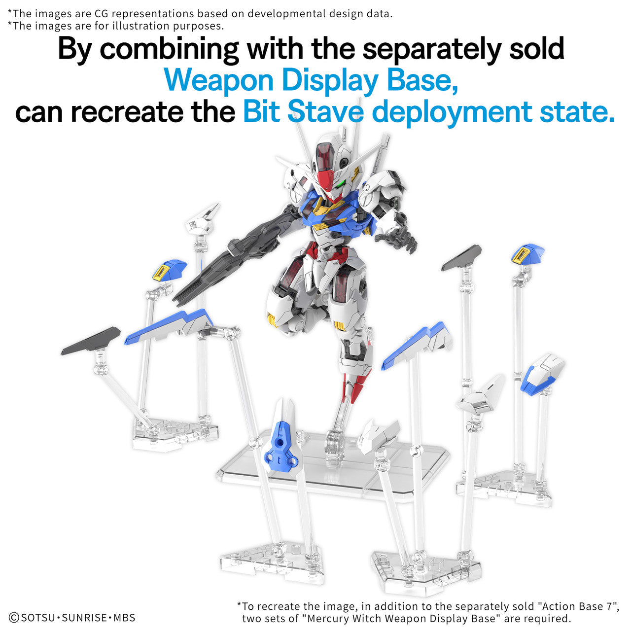 MOBILE SUIT GUNDAM: WITCH FROM MERCURY - GUNDAM AERIAL MGSD MODEL KIT