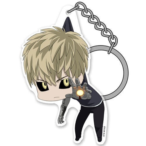 ONE PUNCH MAN TSUMAMARE GENOS ACRYLIC KEYCHAIN