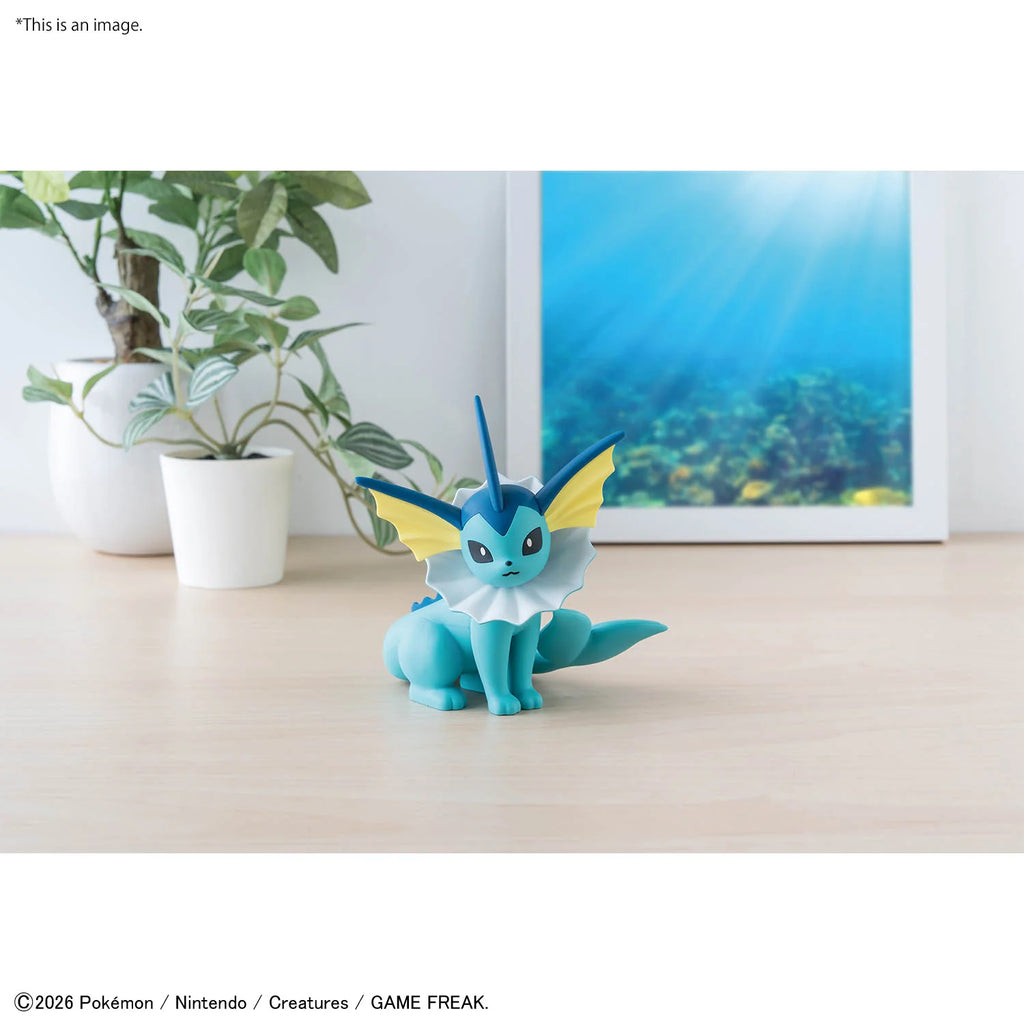 POKEMON - VAPOREON PLAMO COLLECTION QUICK!! 27 MODEL KIT