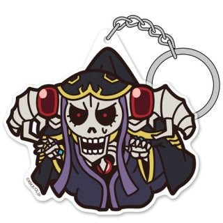 OVERLORD III AINZ OOAL GOWN ACRYLIC COSPA TSUMAMARE KEYCHAIN