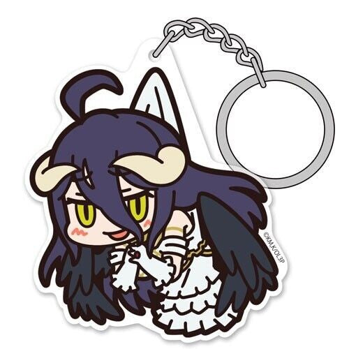 OVERLORD III ALBEDO ACRYLIC COSPA TSUMAMARE KEYCHAIN