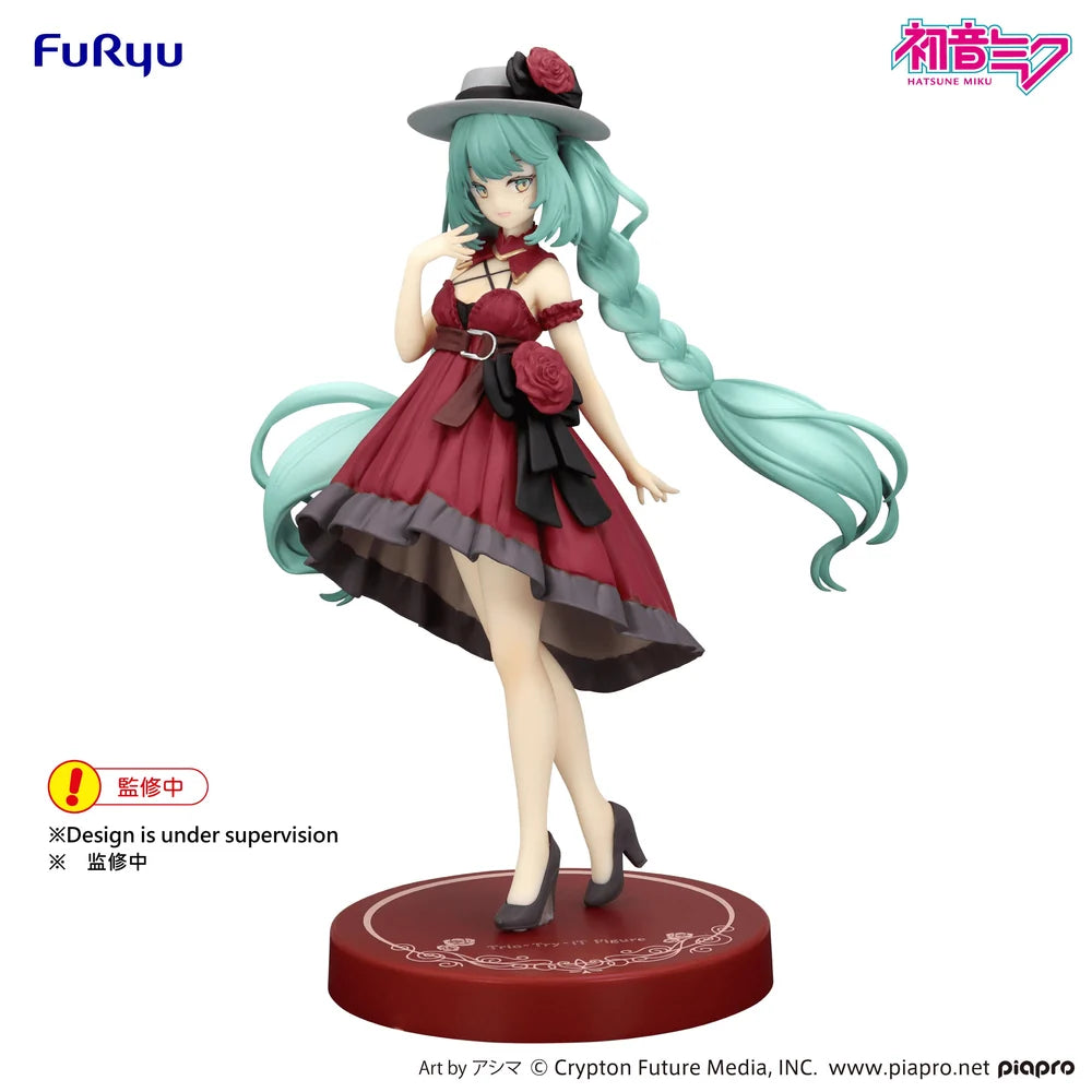 HATSUNE MIKU - OUTING DRESS RED COLOR VER. TRIO-TRY-IT FIGURE
