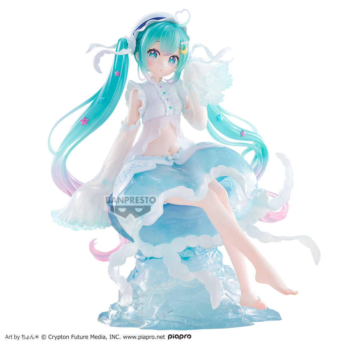 HATSUNE MIKU - JELLYFISH CLEARLUX BANPRESTO EVOLVE FIGURE