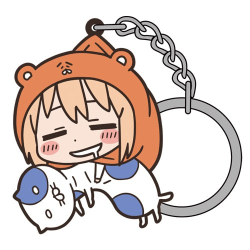 UMARU-CHAN TSUMAMARE NECOLUMBUS RUBBER KEYCHAIN