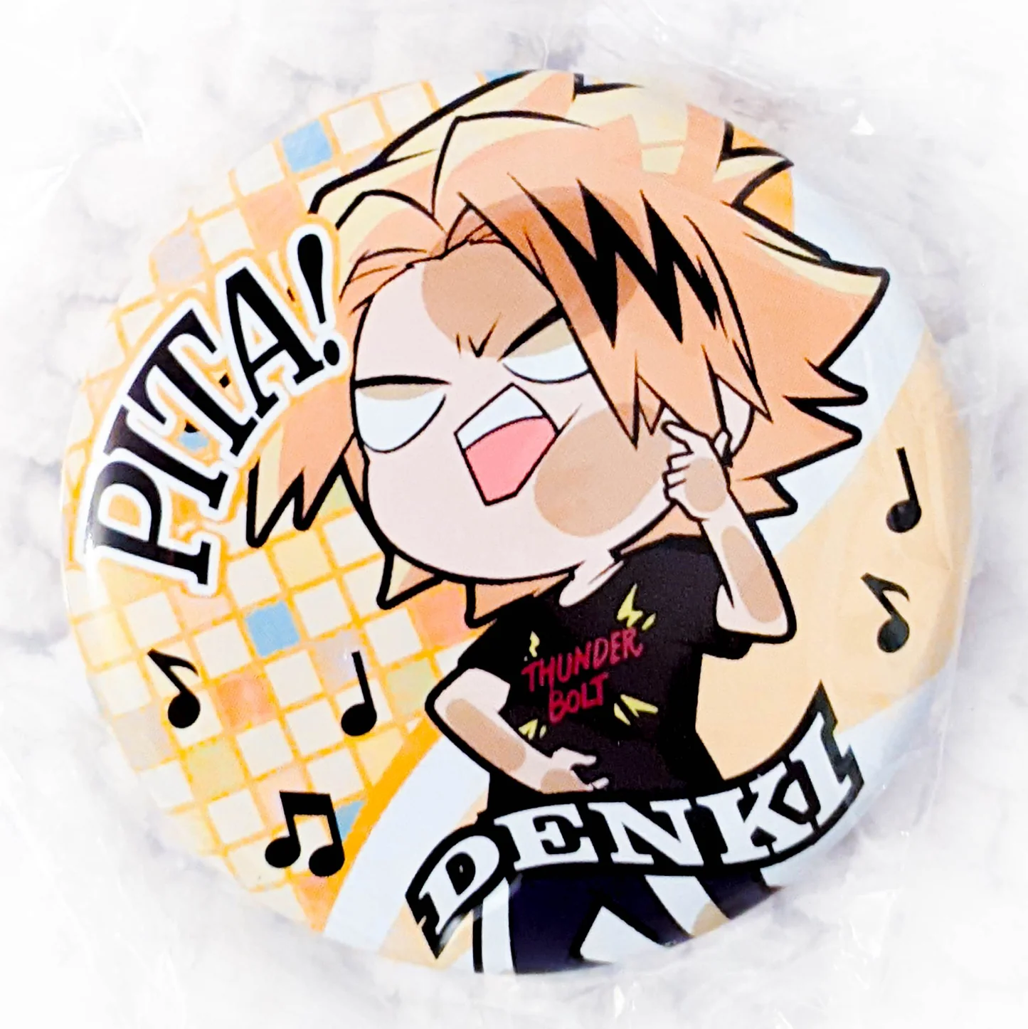MY HERO ACADEMIA PITA CAN BADGE - DENKI KAMINARI