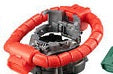 GUNDAM HEAD CUSTOM PARTS FIG-Tubes Red