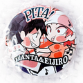 MY HERO ACADEMIA PITA CAN BADGE-Hanta/Eijiro