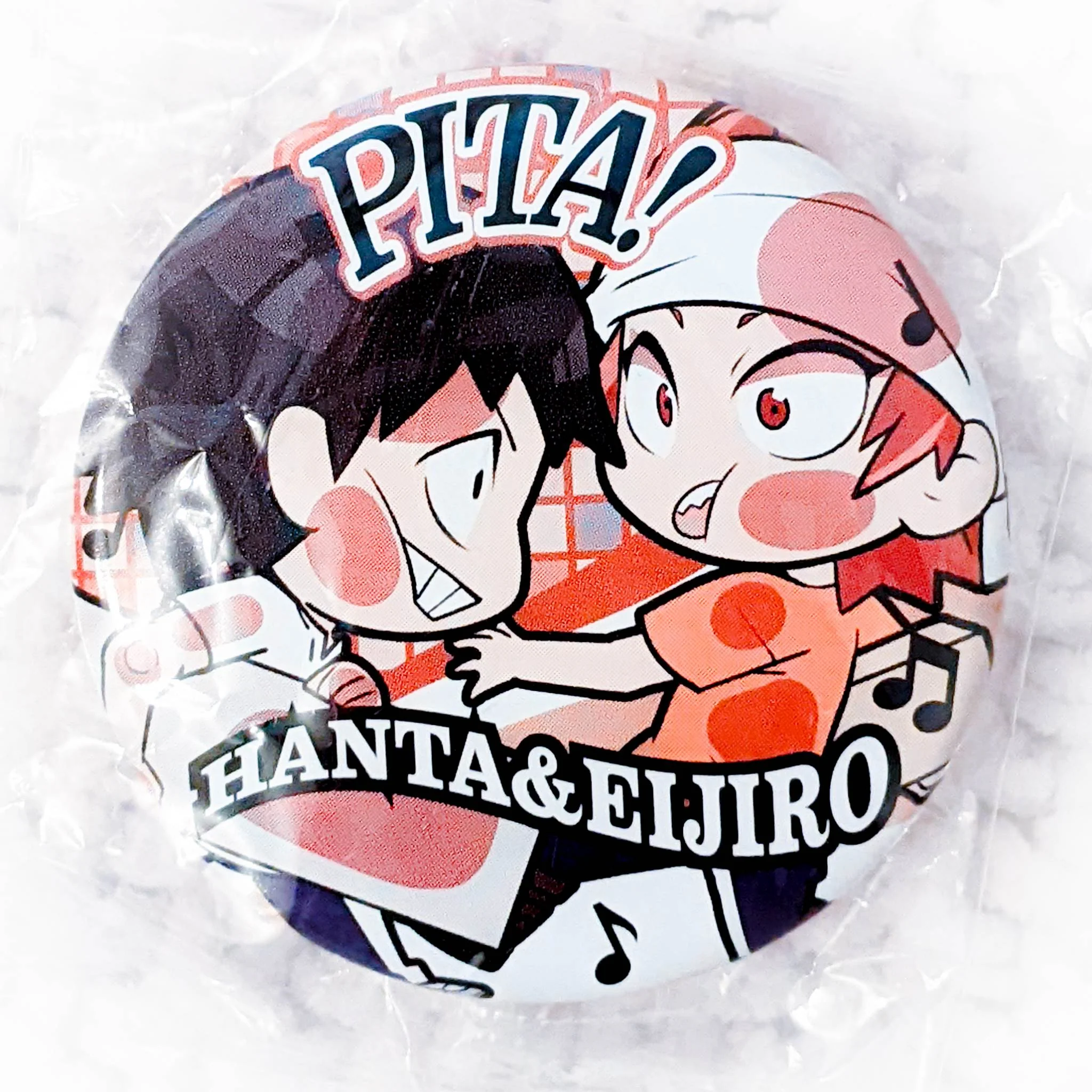 MY HERO ACADEMIA PITA CAN BADGE-Hanta/Eijiro