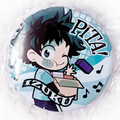MY HERO ACADEMIA PITA CAN BADGE - Izuku Deku Midoriya