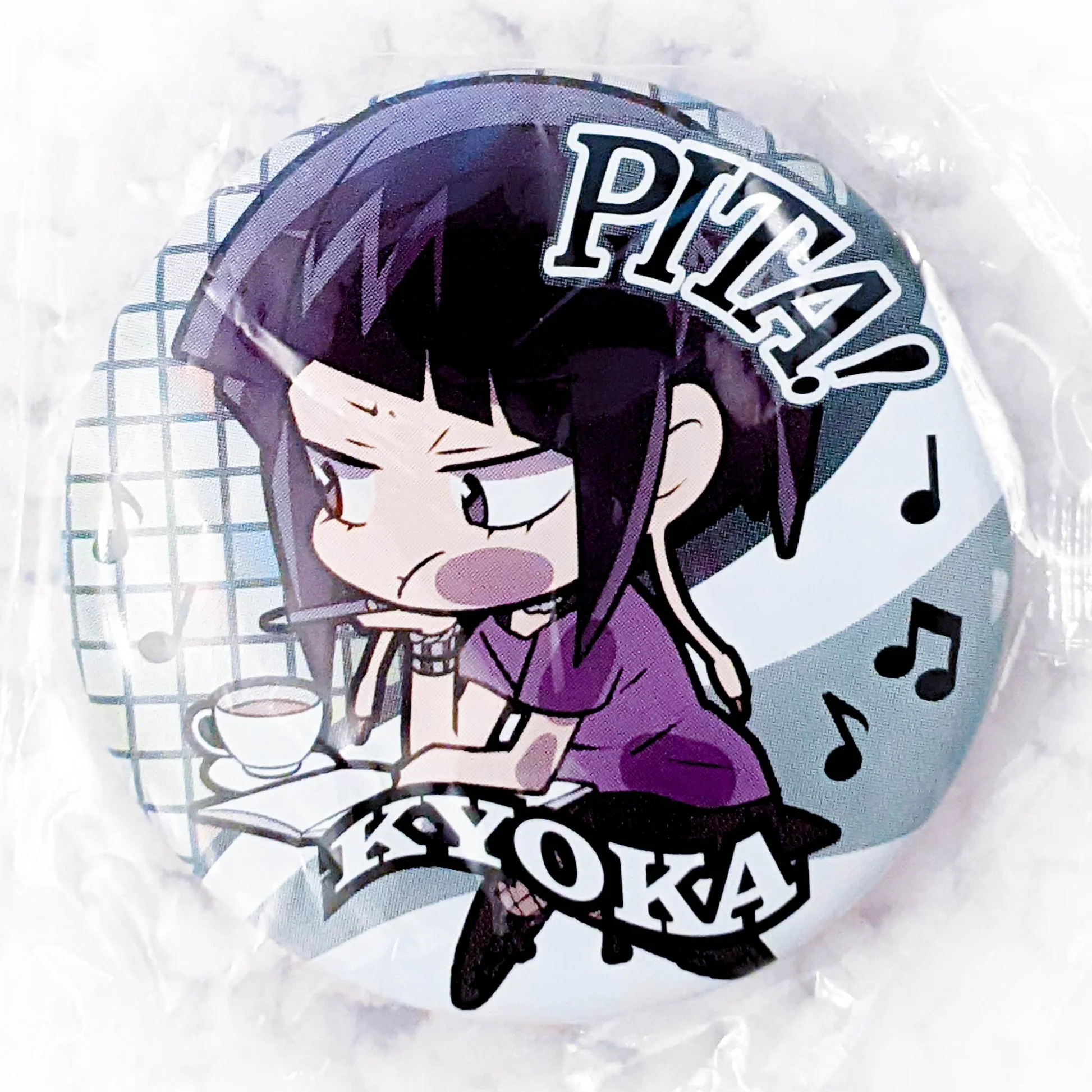 MY HERO ACADEMIA PITA CAN BADGE-Kyoka