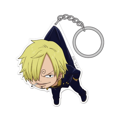 ONE PIECE SANJI ACRYLIC COSPA KEYCHAIN