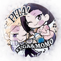 MY HERO ACADEMIA PITA CAN BADGE-Yuga/Momo